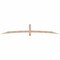 Ekena Millwork Bellingham Smooth Timber Gable Bracket, Douglas Fir, 108"W x 18"H x 3 1/2"D x 3 1/2"F, 4/12 Pitch GBW108X18X0404BEL00SDF - alternate 1